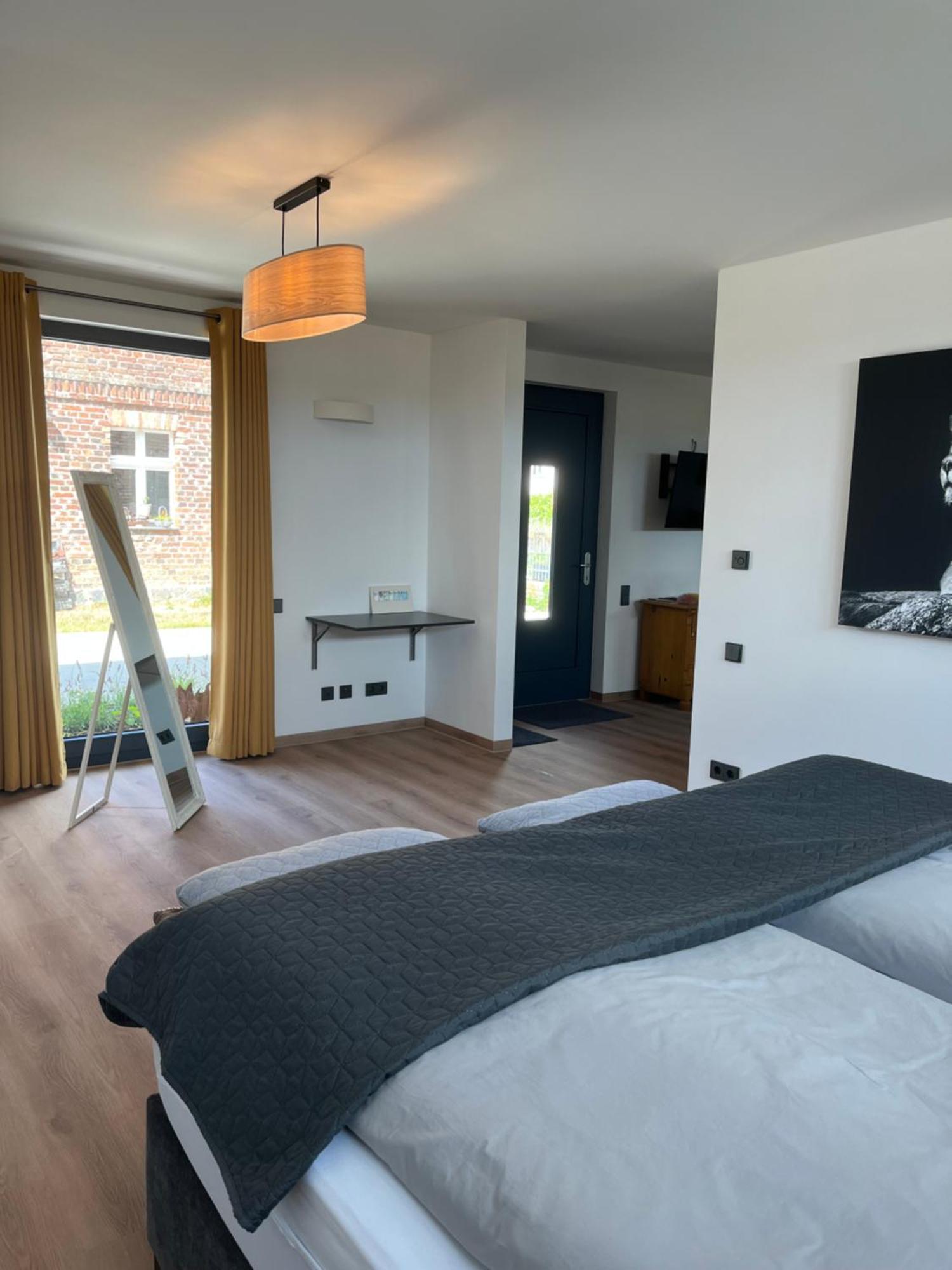 Moderne Barrierefreie Wohnung Auf Dem Land Bei Neuruppin Lichtenberg  Exteriör bild